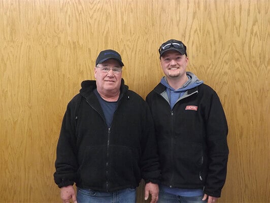 Sales staff at Koshatka Farm Equipmnet, Inc., Protivin, IA